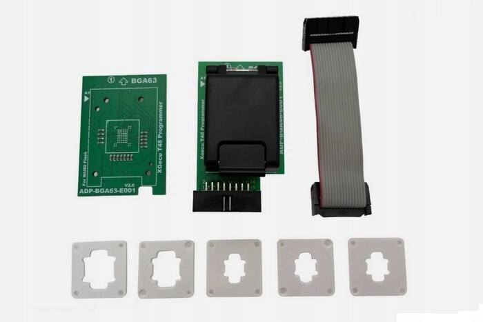Adaptér BGA48-0.8 Nor BGA63-0.8 Nand Zif V2.0 T48