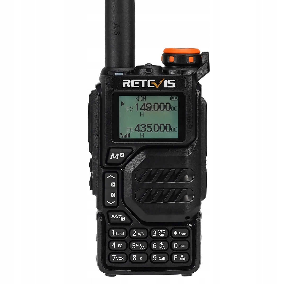 Vysílačka Walkie Talkie Radiotelefon Retevis RA79 Vhf/uhf Am/fm 4V1