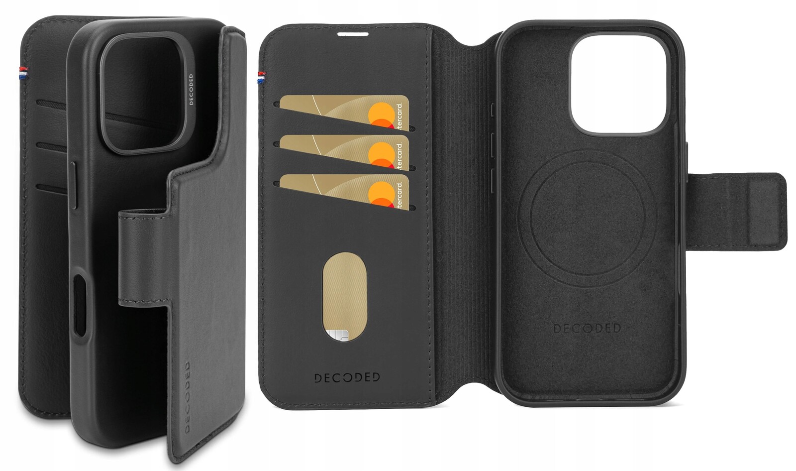 Decoded Detachovatelné pouzdro Dvoudílné MagSafe pouzdro peněženka pro iPhone 16 Pro
