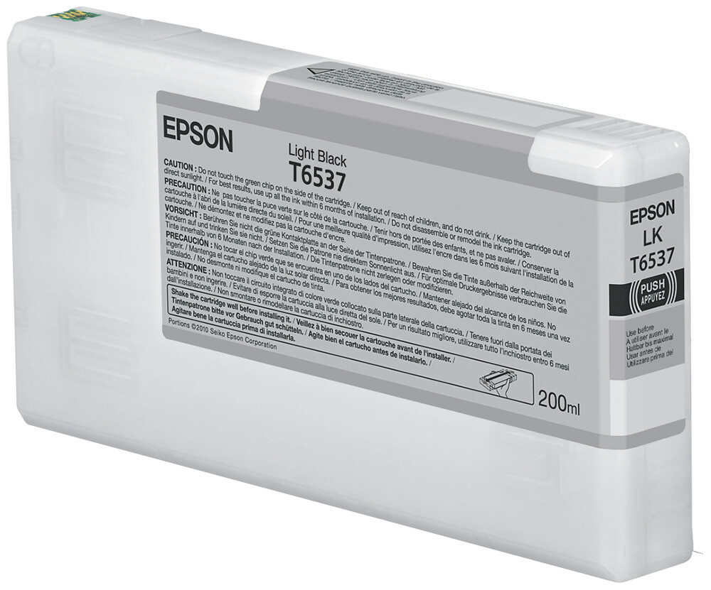 Inkoust Epson T6537 C13T653700 černý (black)