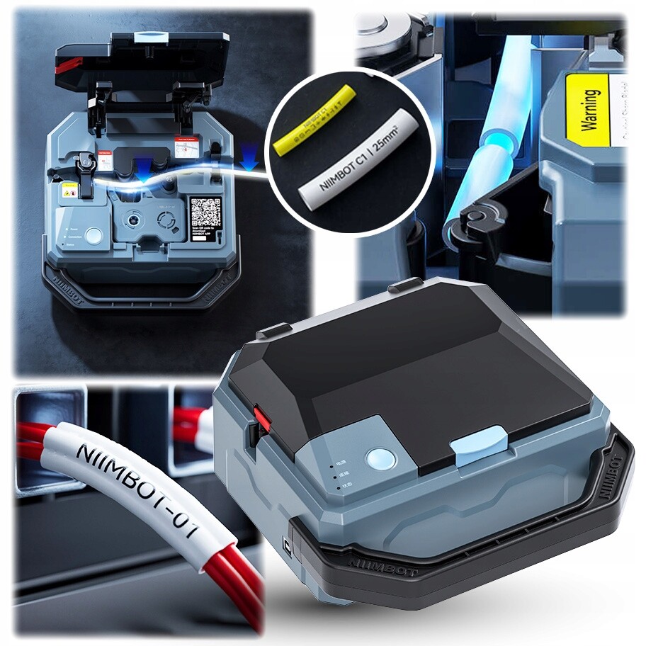Tiskárna kabelů Niimbot C1 pro štítky smršťovacích trubek 300dpi