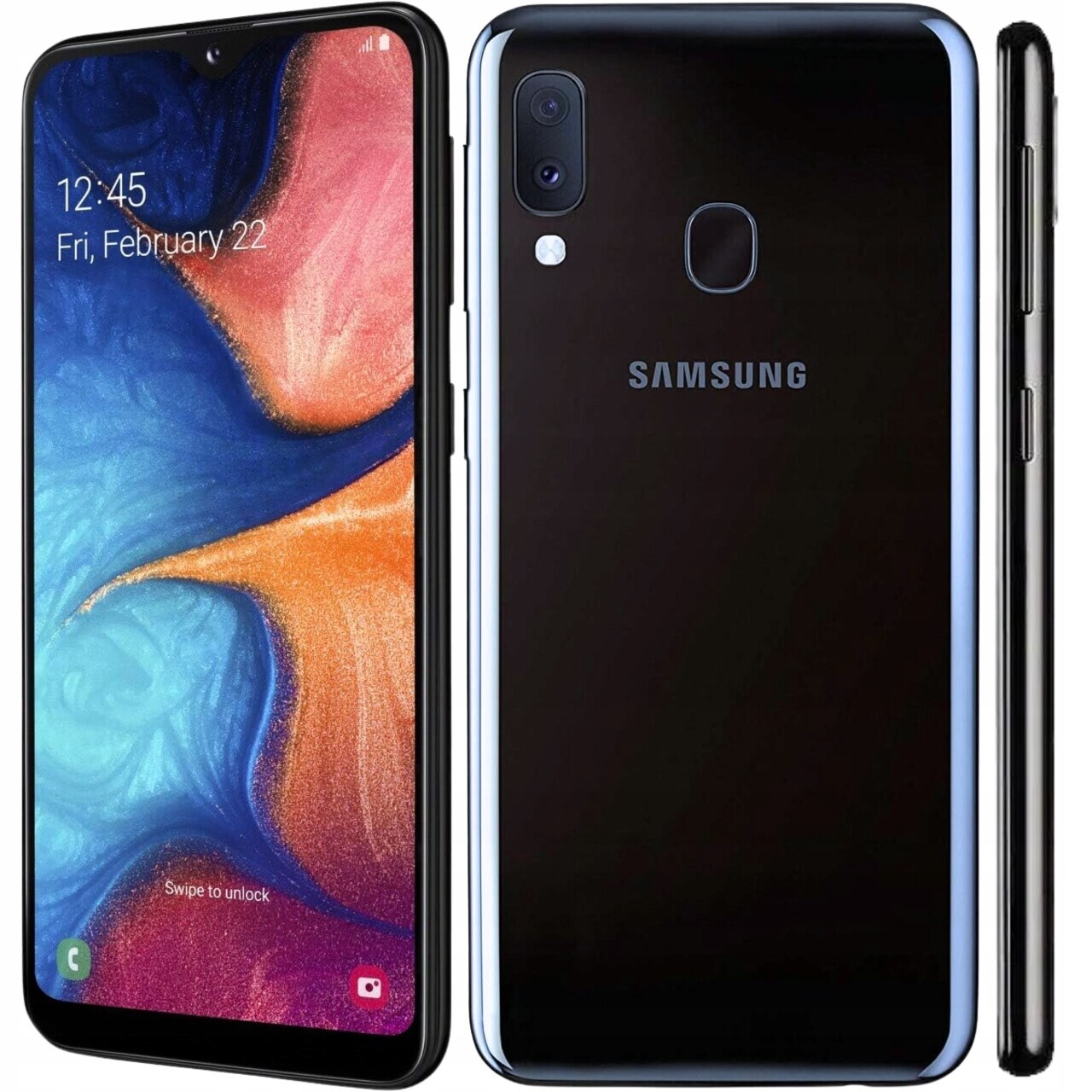 Smartphone Samsung Galaxy A20e 3 Gb 32 Gb 4G (lte) černý