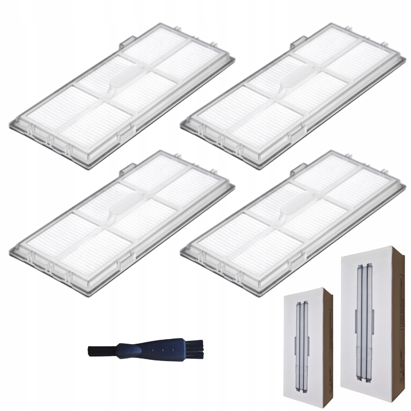 4x Hepa filtry pro robotický vysavač Roborock S7, S7 Plus, S7 Max S8, S8 Plus