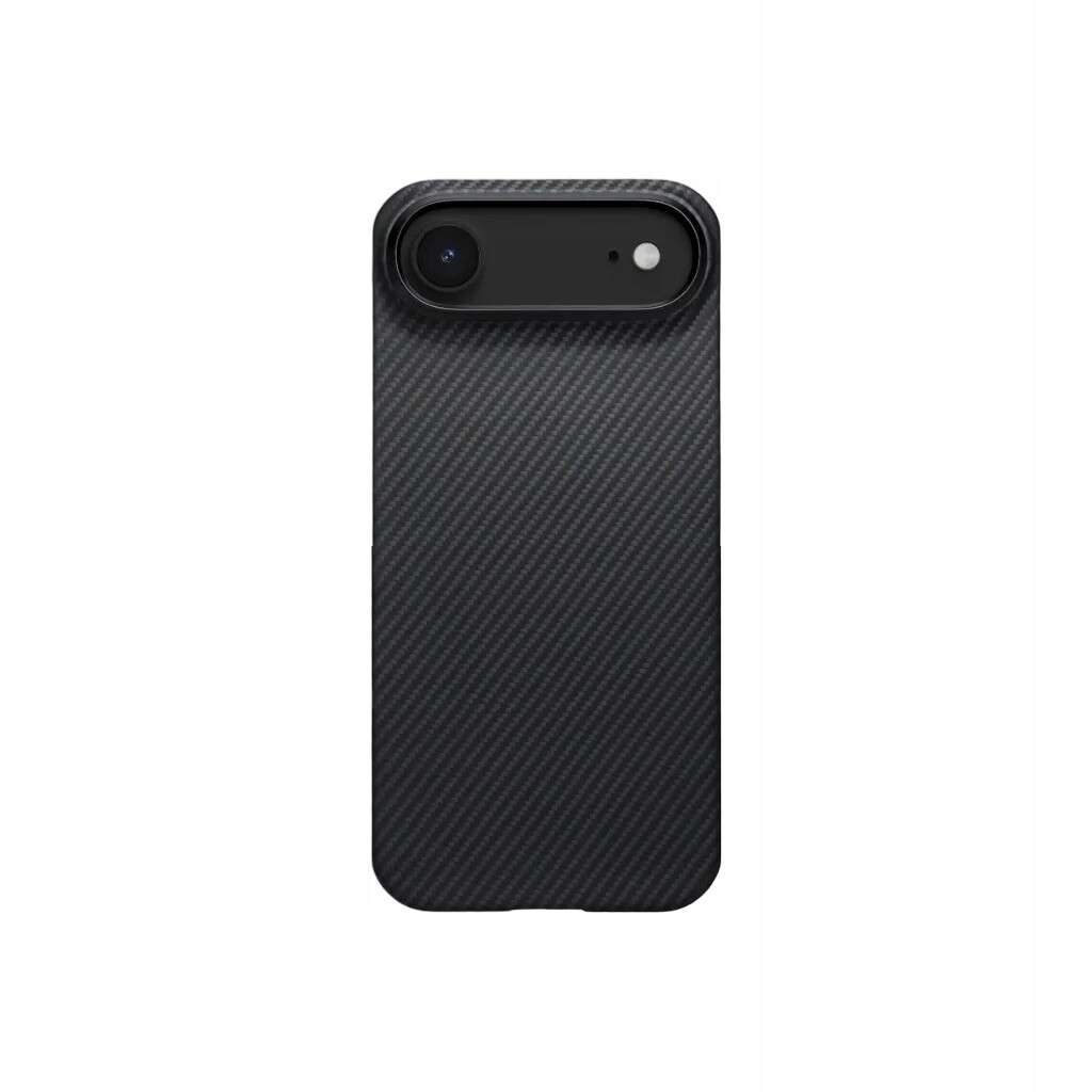 Pouzdro iPhone Air Pitaka Ultra-Slim Case MagSafe je odolné, tmavě šedé