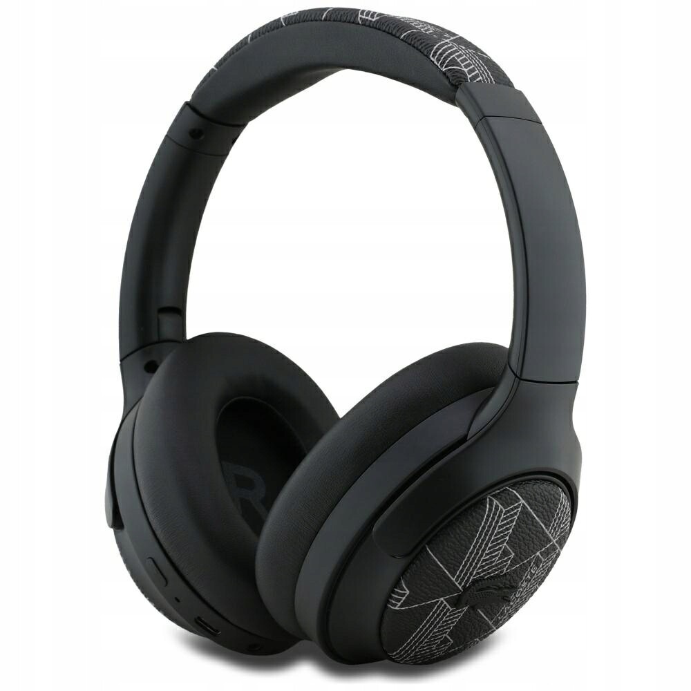 Sluchátka do uší Lacoste The Blend Anc Bluetooth černá