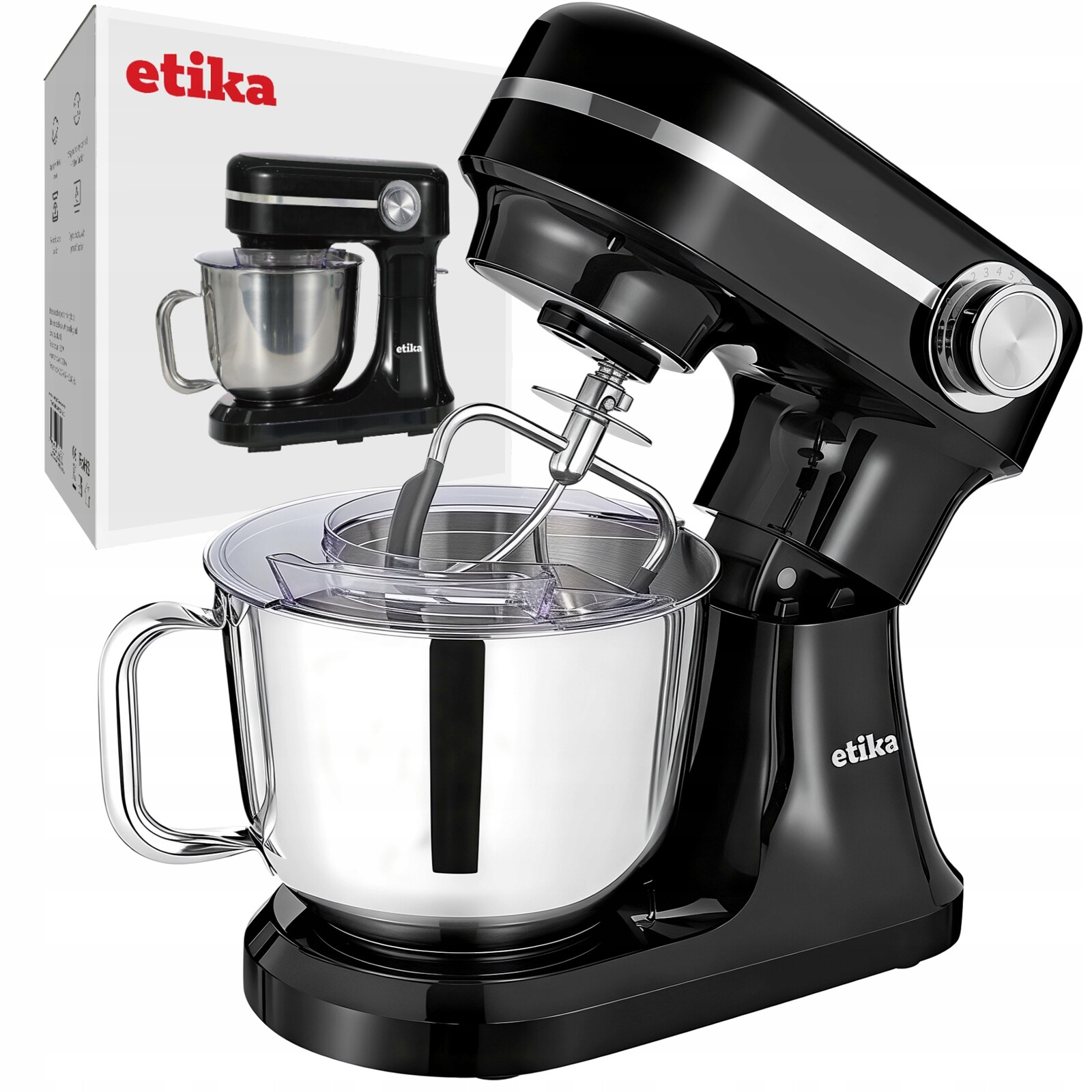 Planetární Kuchyňský Mixér S Kovovou Mísou 3000 W, Profesionální, Výkonný