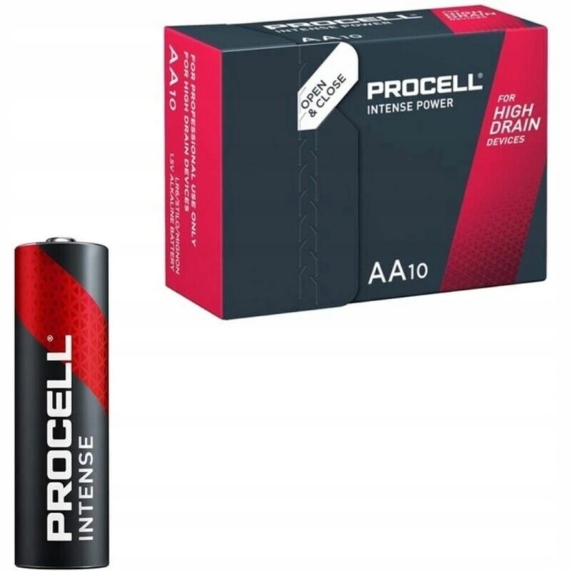 Procell Aa LR6 1,5V alkalické – intenzivní výkon, balení 10 ks