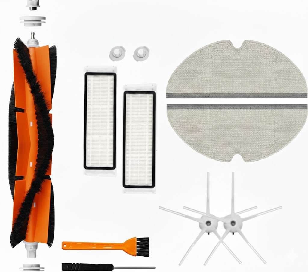 Sada Kartáčů Filtry Pro Roborock S6 S60 S65 s6MAX s6MAX S5 S5MAX S6