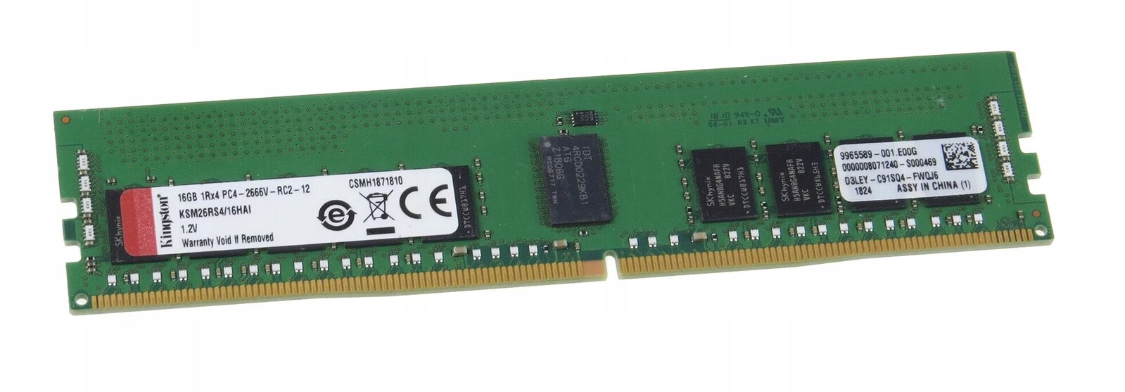 Paměť Kingston 16GB DDR4 2666MHz Rdimm Ecc server KSM26RS4/16HAI