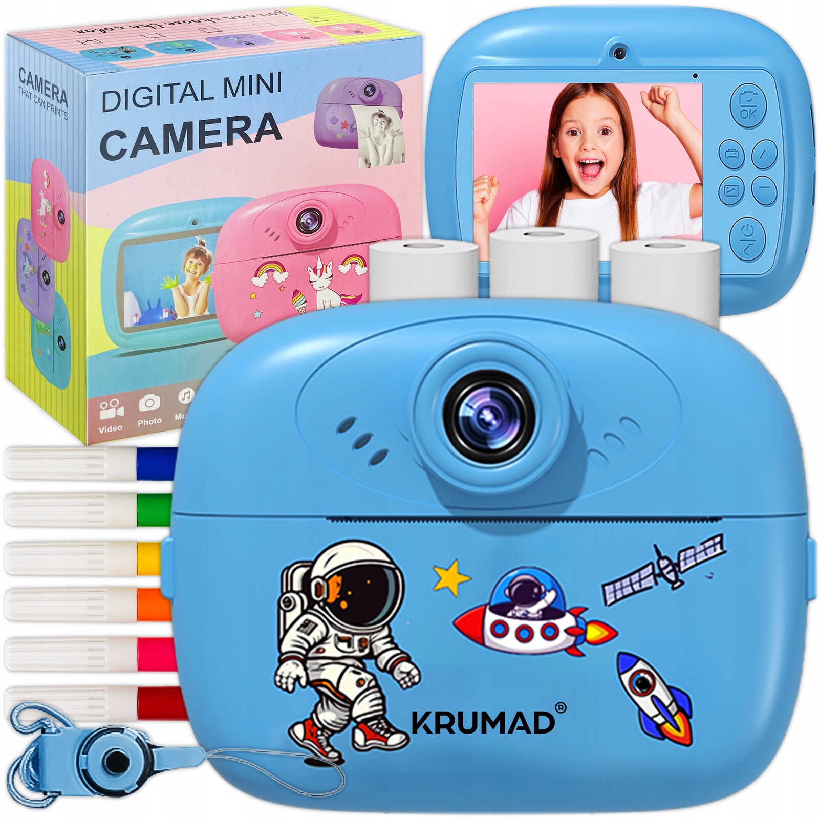 Fotoaparát Pro Děti, Okamžitý Fotografický Tisk, Termální Tiskárna