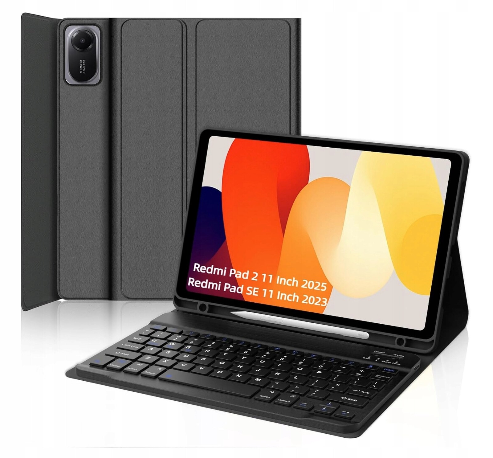 Pouzdro A Bluetooth Bezdrátová Klávesnice pro Xiaomi Redmi Pad 2 11 11