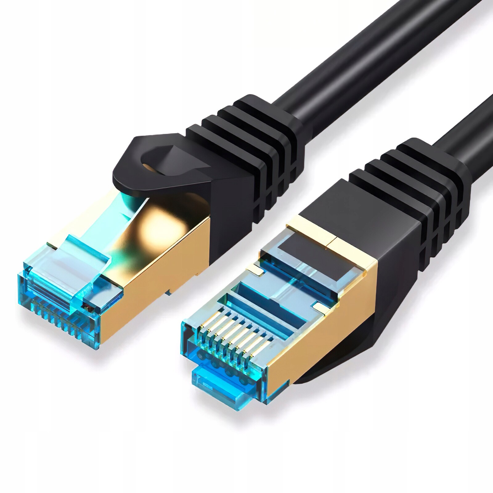 Síťový Kabel Lan Zlatý Měď Sftp CAT7 5 M Patchcord RJ45 7 Ethernet