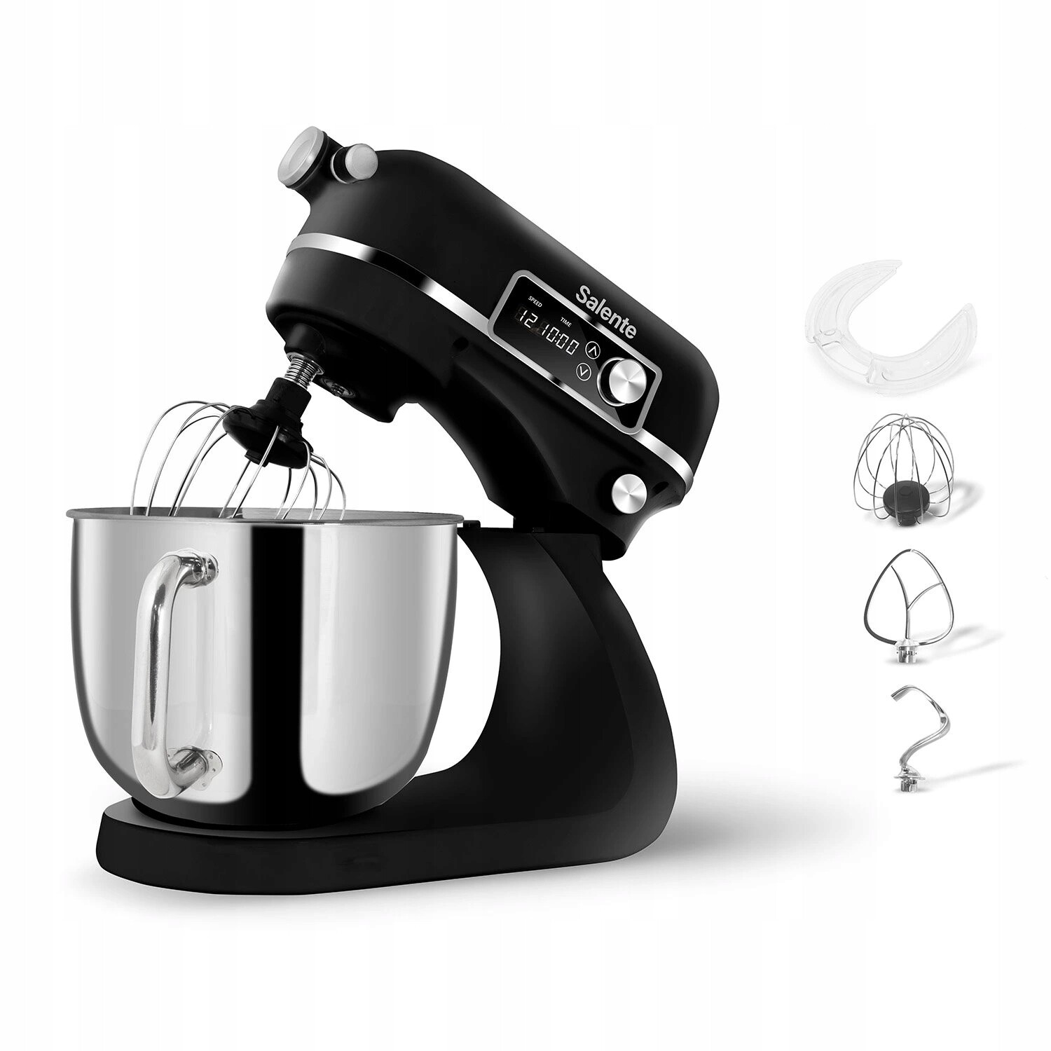 Salente DigiChef2, kuchyňský robot, mísa 6 litrů, celokovový, černý