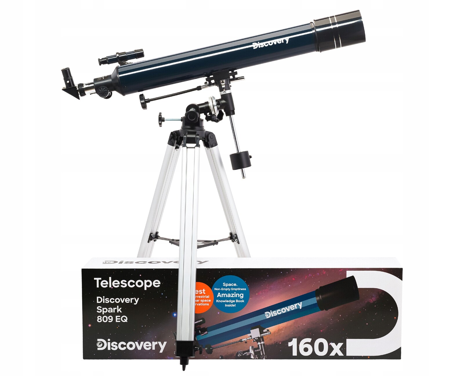 Teleskop Discovery Spark 809 Eq Kniha „Kosmos. Neprázdná prázdnota“ Bonus