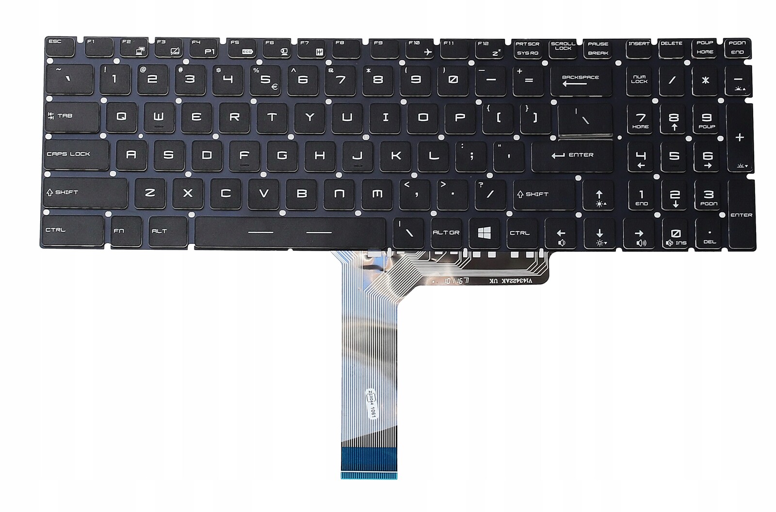 Klávesnice Pro Msi GE75 GF62 GF72 GL62 GL63 GL65 GL72 GS70 GE72 GT72 Led
