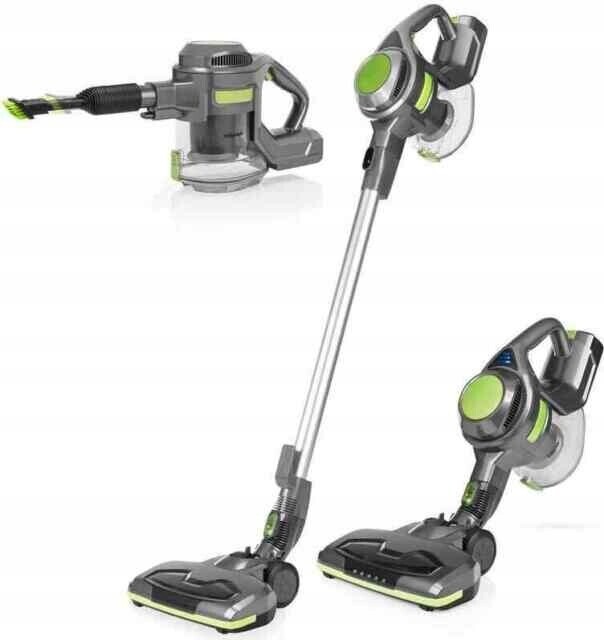 Bezdrátový Výkonný Vysavač 2 v 1 Ruční A Vertikální Led Kartáč