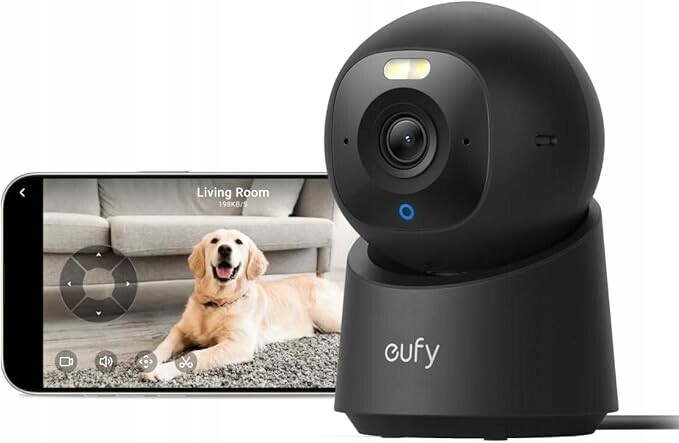 Vnitřní Kamera Eufy Indoor Cam E30 4K Homekit černá Wifi