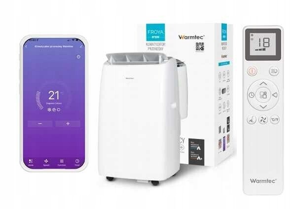 Warmtec Přenosný klimatizátor Froya KP35W s Wi-Fi D