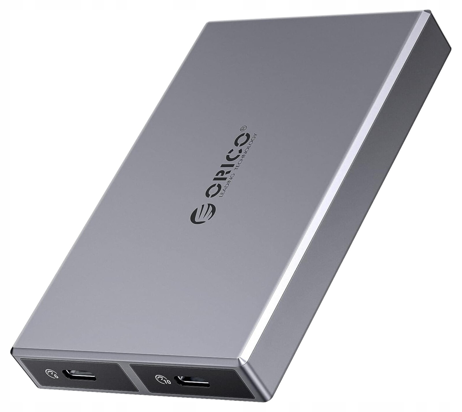 Pouzdro pro 2 Ssd disky DualBay NVMe+SATA Usb-c 10Gbps Adaptér Ssd M.2 Orico