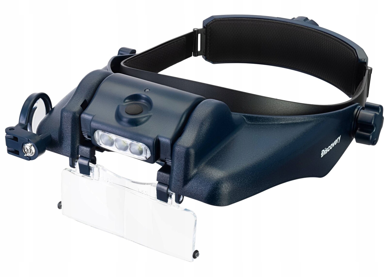 8x zvětšovací brýle s Led osvětlením, brýlová lupa Discovery DHR10