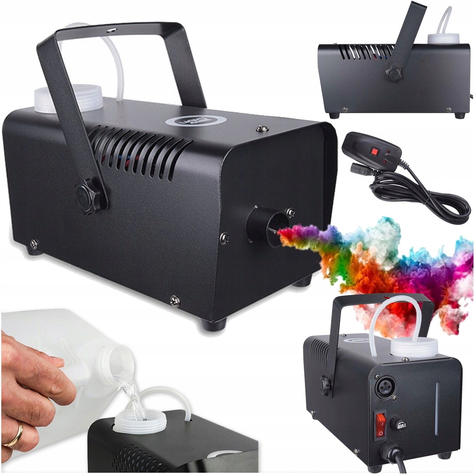 Vyvíječ Kouře, Mlha, Kouřový Stroj, Malý, Silný, Výkonný Dálkové Ovládání