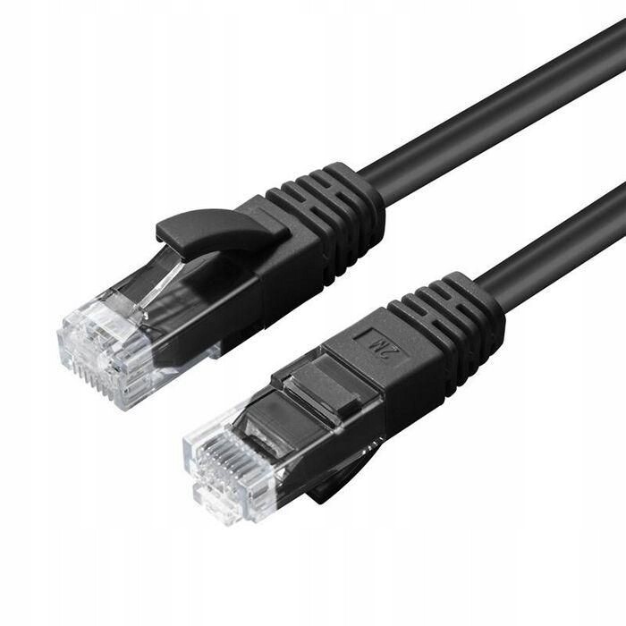 MicroConnect U/utp CAT5e 25M Black Pvc