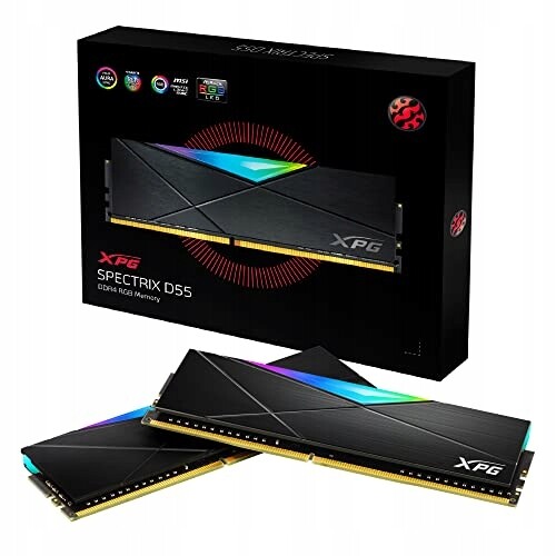 paměť Ram DDR4 Adata Xpg Spectrix D55 Rgb 16GB 2x 8GB 3200Mhz