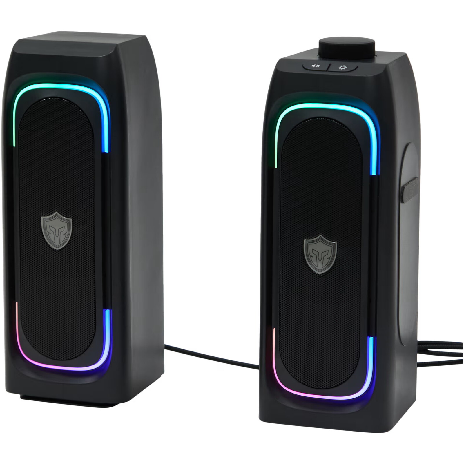 Sada reproduktorů 2.0 Battletron 3216678 10 W černá