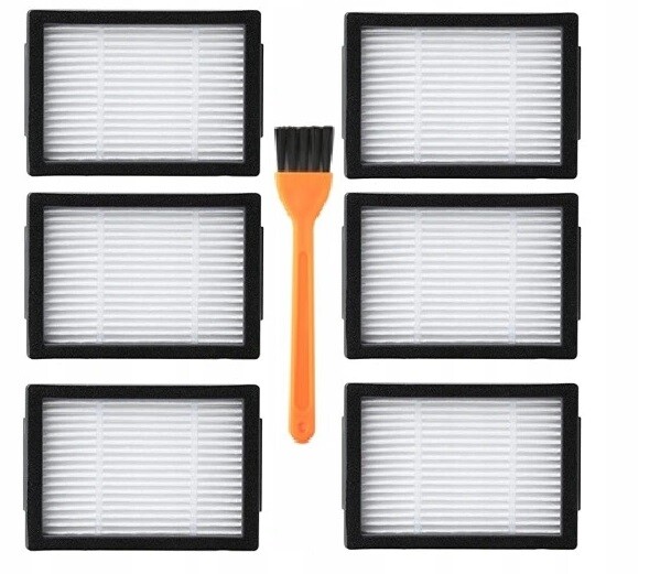6 x Filtry Vzduchové Filtry Pro Irobot Roomba E4 E5 E6 E7 I3 I4 I5 I6 I7 I8 J7