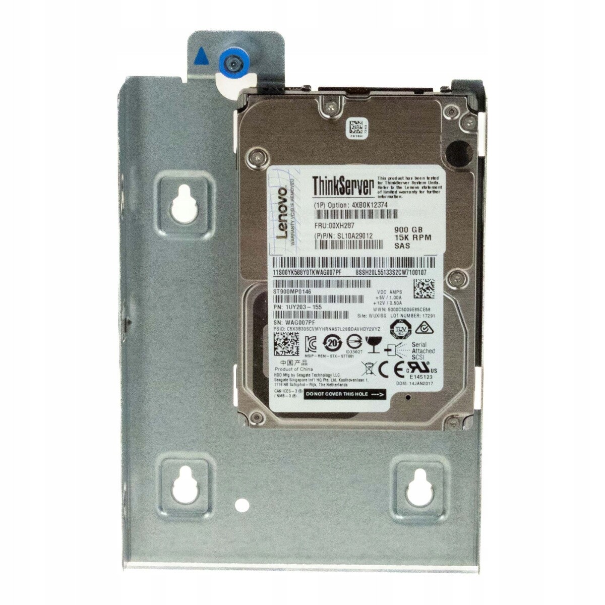 Lenovo 00XH287 SL10A29012 900GB 15K 256MB SAS-3 3,5'' ST900MP0146