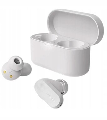 Bezdrátová sluchátka True Wireless bílá Philips TAT3509WT