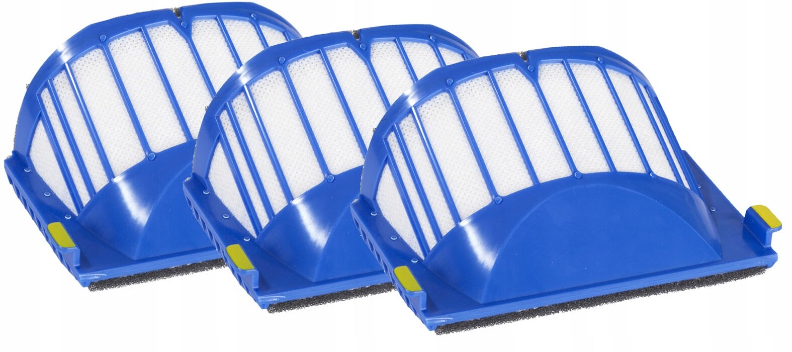 3x Filtry Komplet pro iRobot Roomba 600 616 675 681 697 698 Kvalita