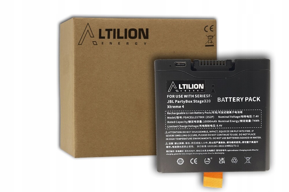 Baterie Akumulátor FG4CELL21700X pro Jbl PartyBox 320 XTreme 4