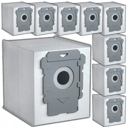 10 x Sáčky na nečistoty pro iRobot Roomba E I J i3+ i4+ i5+ i6+ i7+ i8+ j7+ s9+