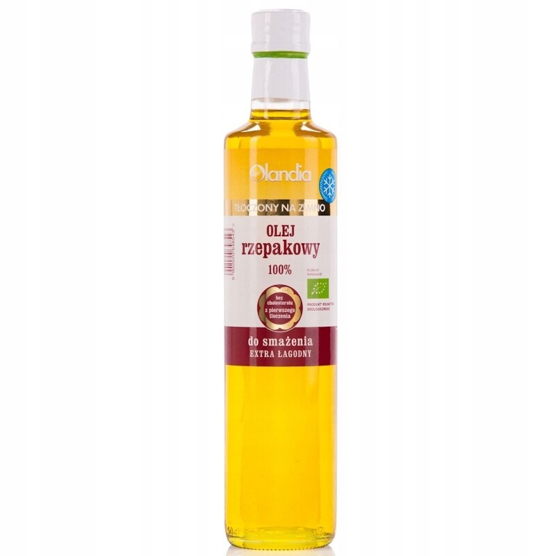 2X Olandia Řepkový olej na smažení Bio 500 ml