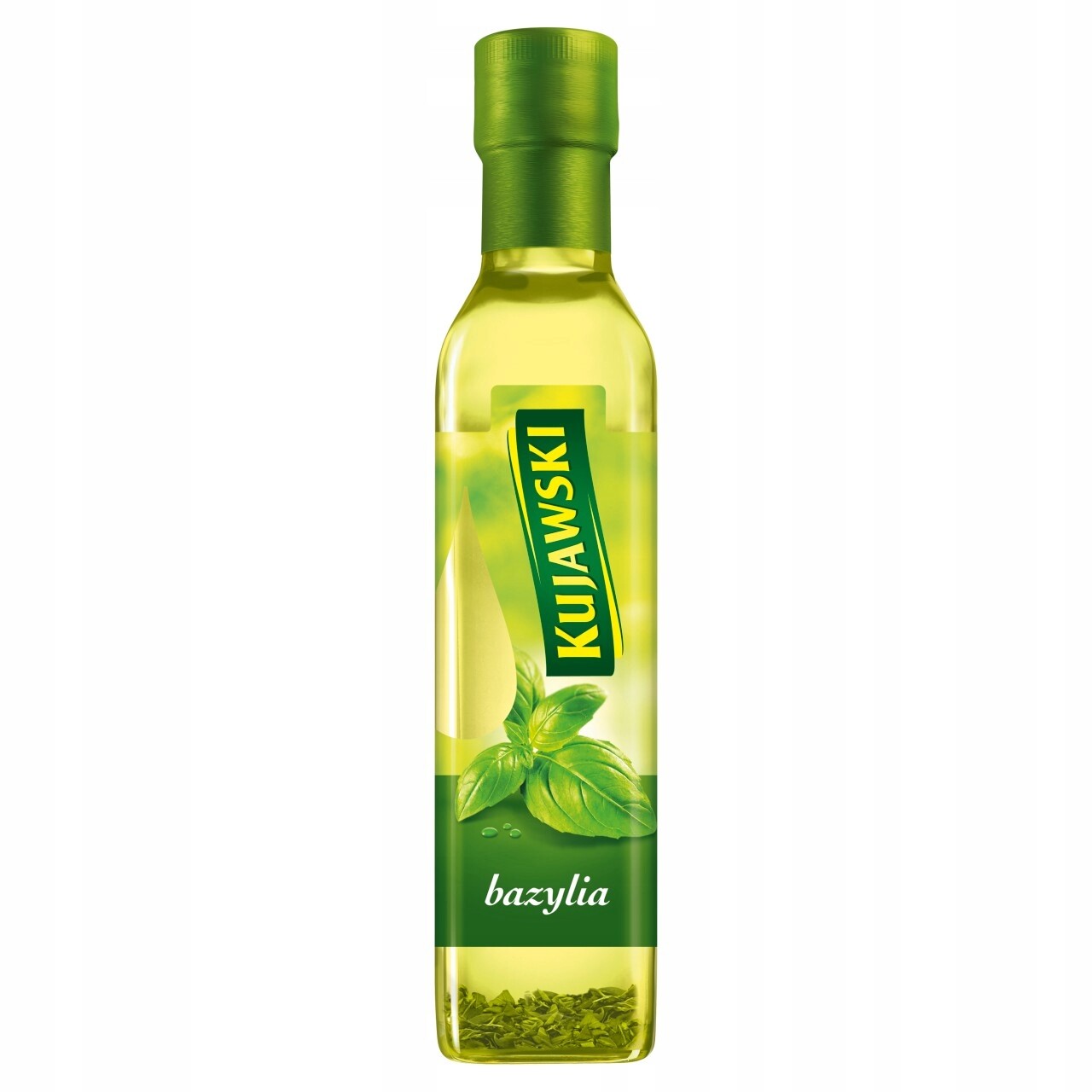 5X Řepkový olej z prvního lisování s bazalkou Kujawski 250 ml