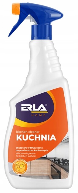 Erla Home – Kuchyně – Odmašťovač Na Mytí Desek Sporáků A Desek – 750 ML