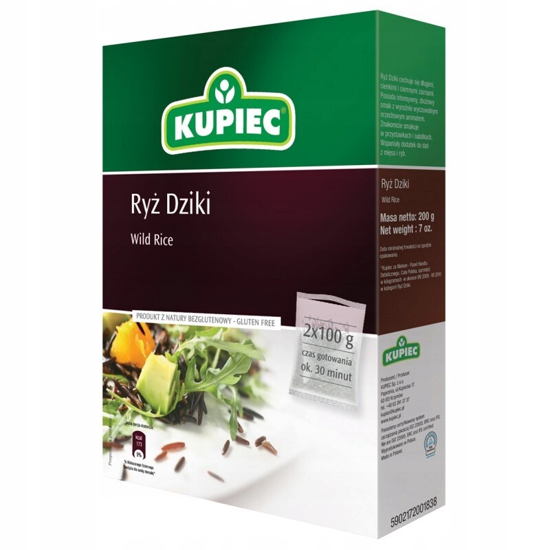 2 x Kupiec Divoká rýže 2 x 100 g