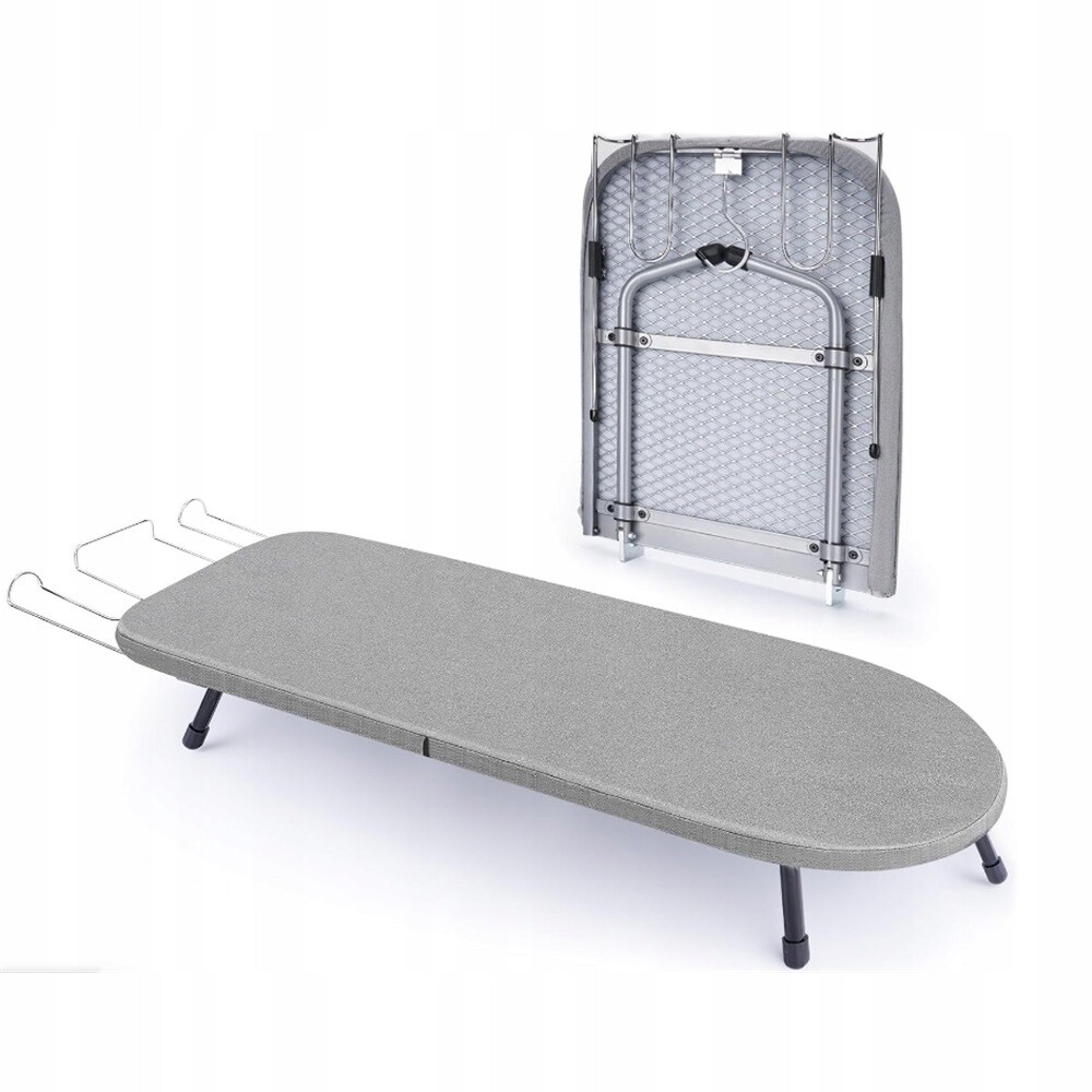 Skládací Žehlicí Prkno Na Pracovní Desku 81X30 CM S Přenosným Podstavcem Na Žehličku