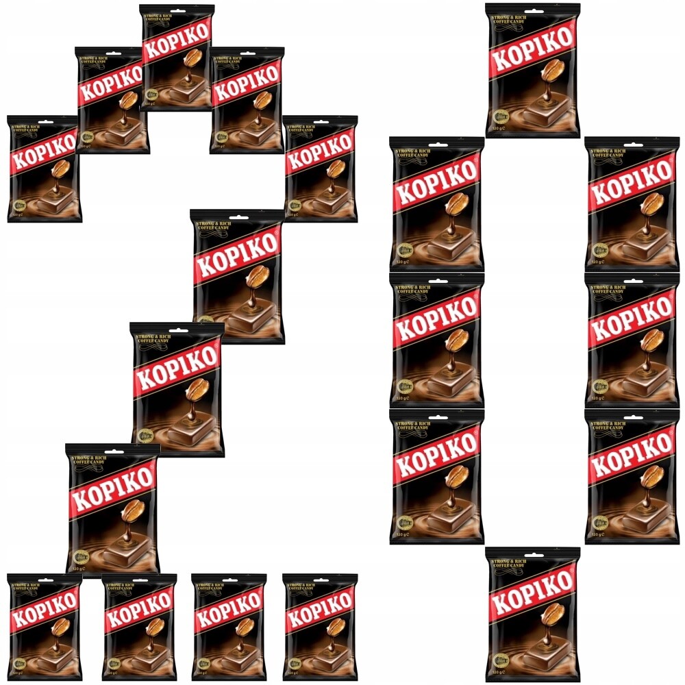 20 x Bonbóny Příchuť Originální Káva Coffee Candy Indonésie 120 g Kopiko