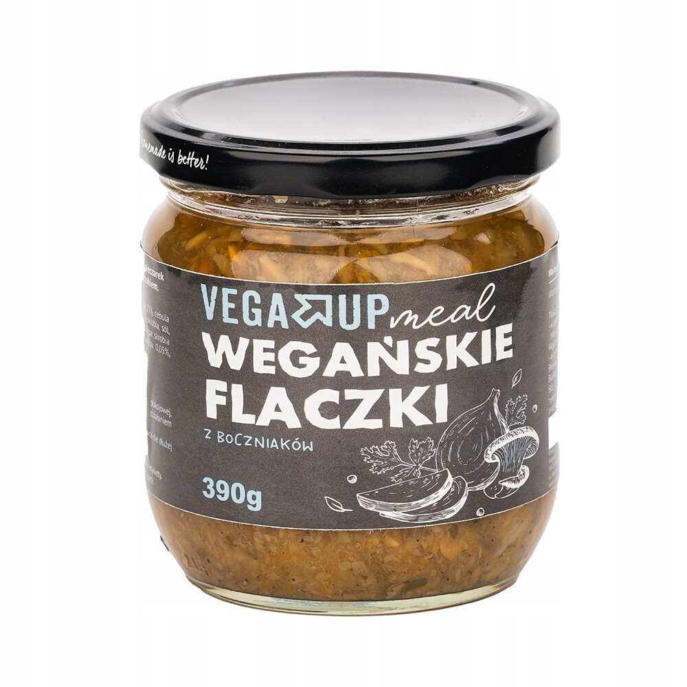 Veganské dršťky s hlívou ústřičnou 390 g Sada: 6 ks