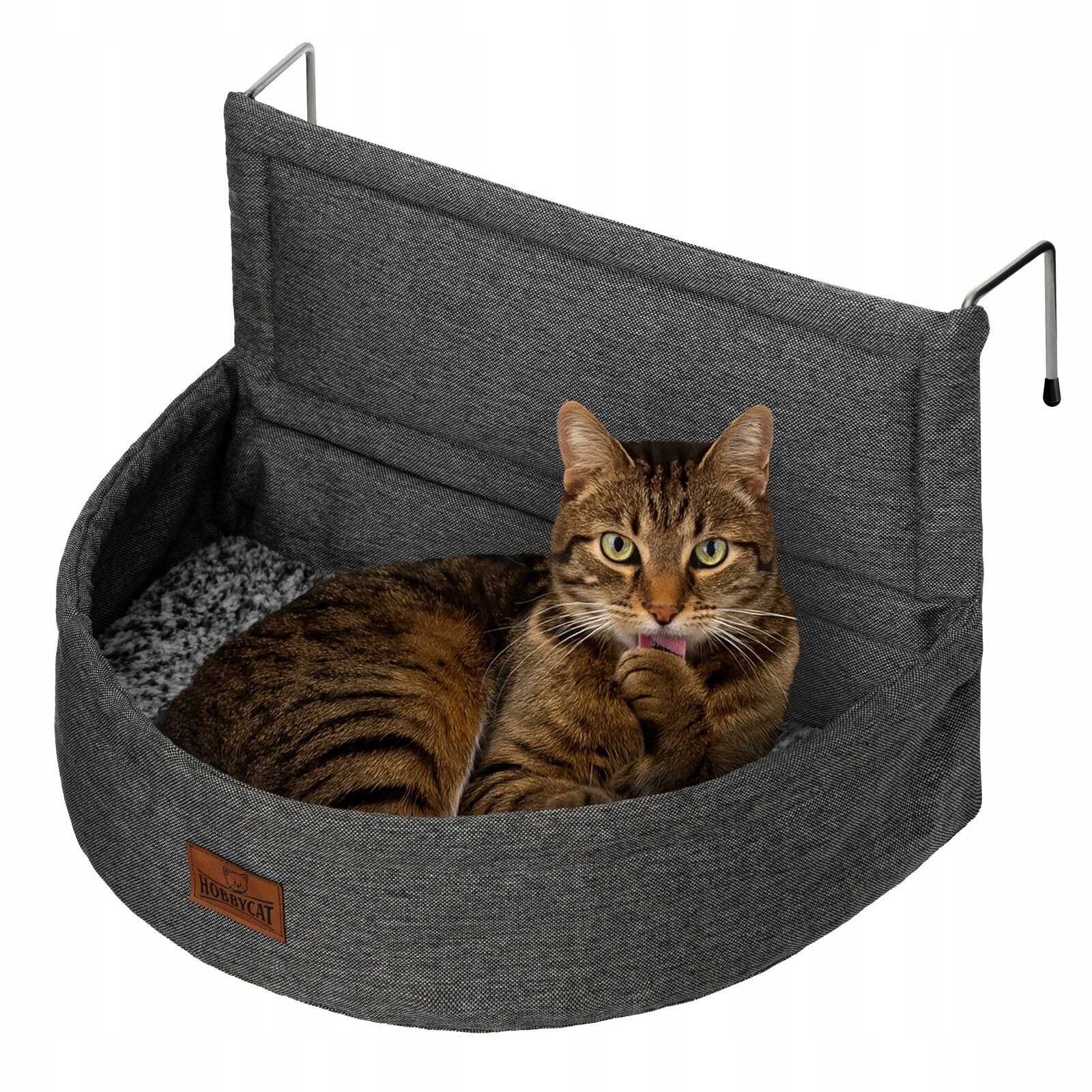 Pelíšek na radiátor pro kočky Houpací síť na topení pro kočky Kovový rám