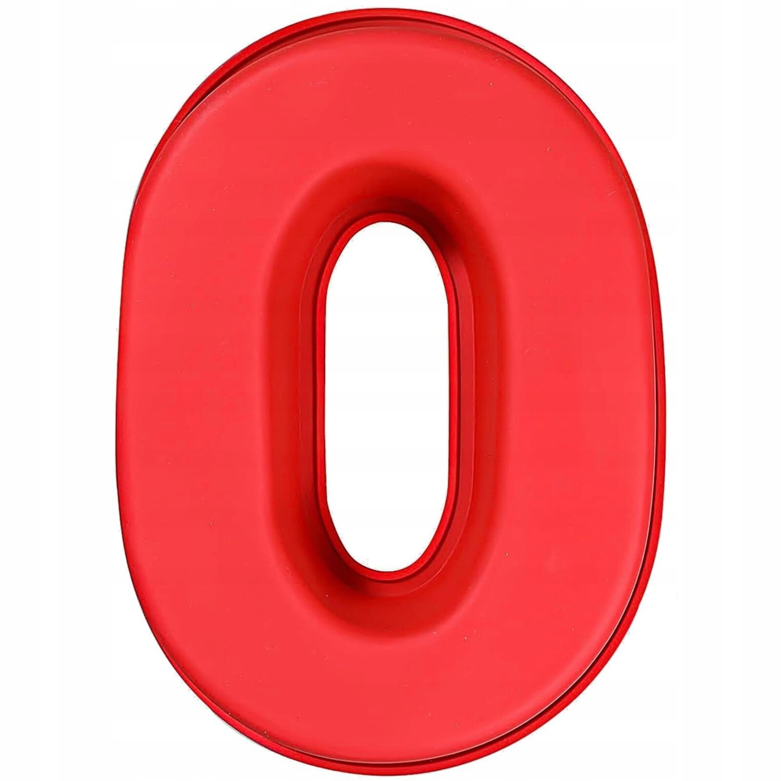 Velká Silikonová Forma Ve Tvaru Číslice 0 Zero 26x20x6 cm Forma Na Dort