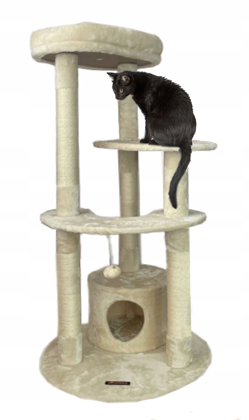 Drapak Pro Kočky Víceúrovňový Strom Věž 150 cm