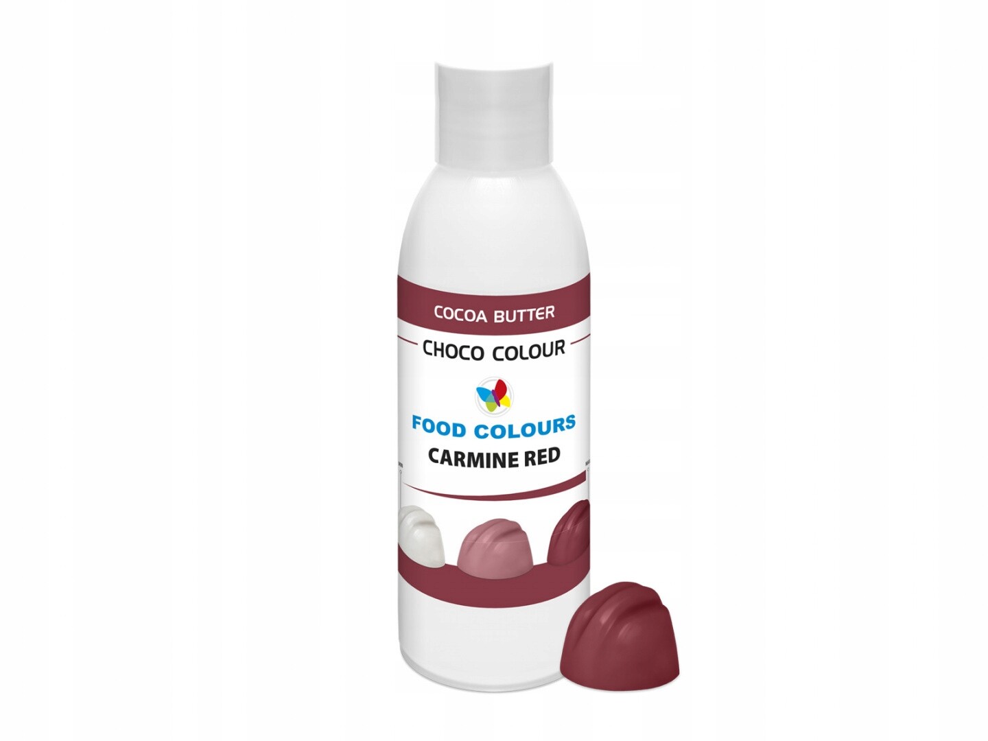 Food Colours kakaové máslo červené carmine červené 100 g
