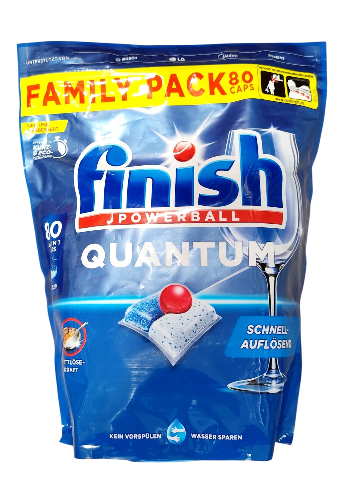 Finish Powerball Quantum kapsle do myčky nádobí 0,832 kg 80ks