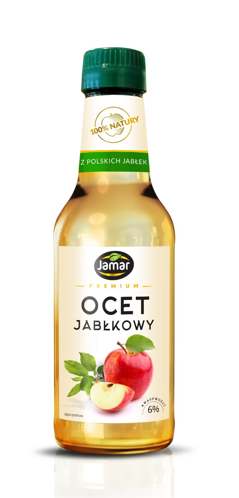 5X Jablečný ocet 6% kyselosti Jamar 250 ml