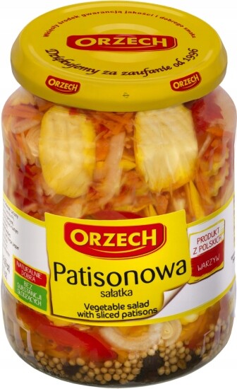 4x Ořechový salát Patisonový 700 g