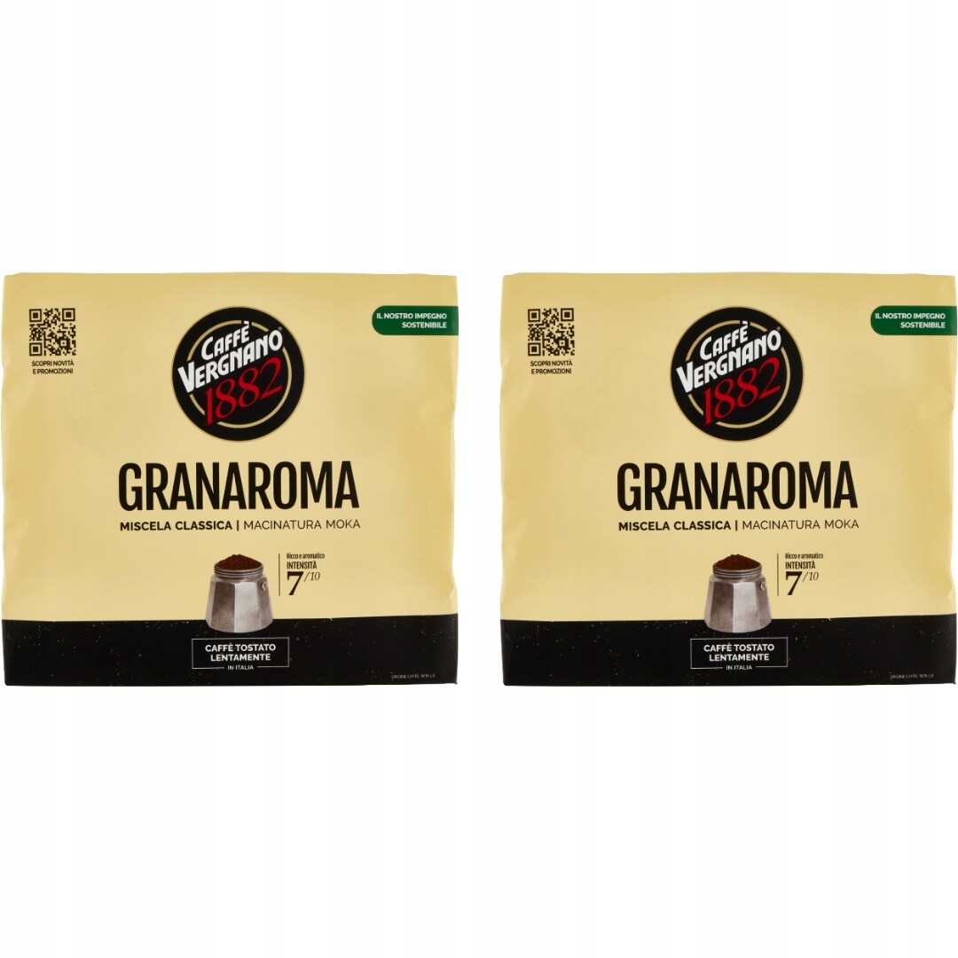 Caffe Vergnano mletá káva Gran Aromatická 500g Italská