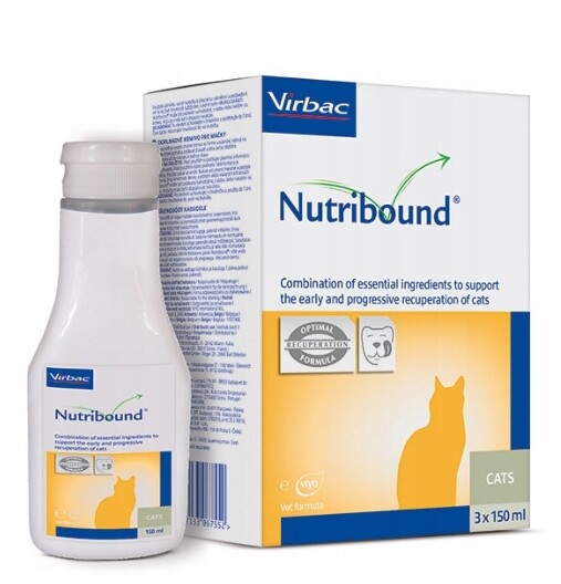 Virbac, Nutribound kočka 3x150 ml